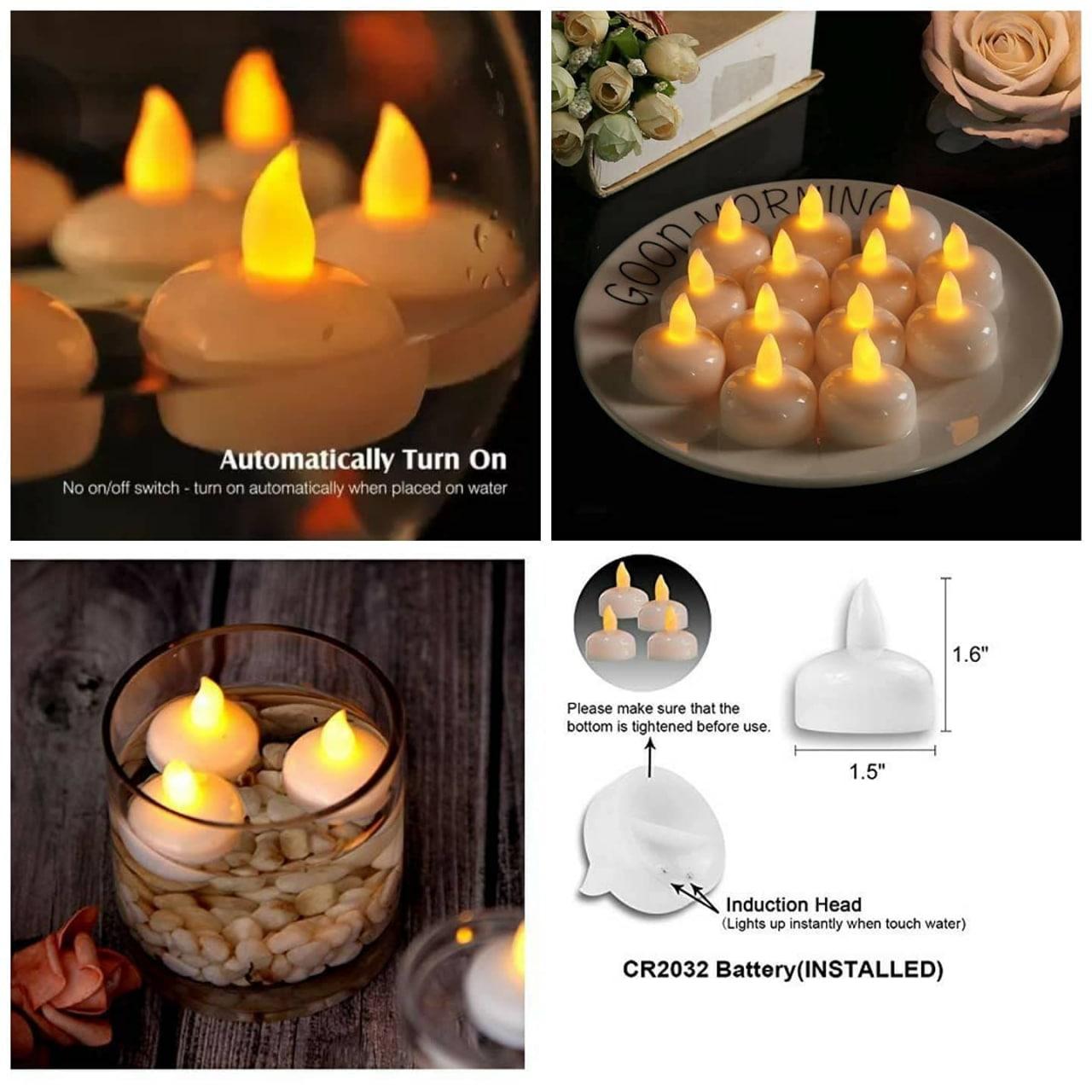 High Quality Battery Operated LED Candle Diya Decorative Lights