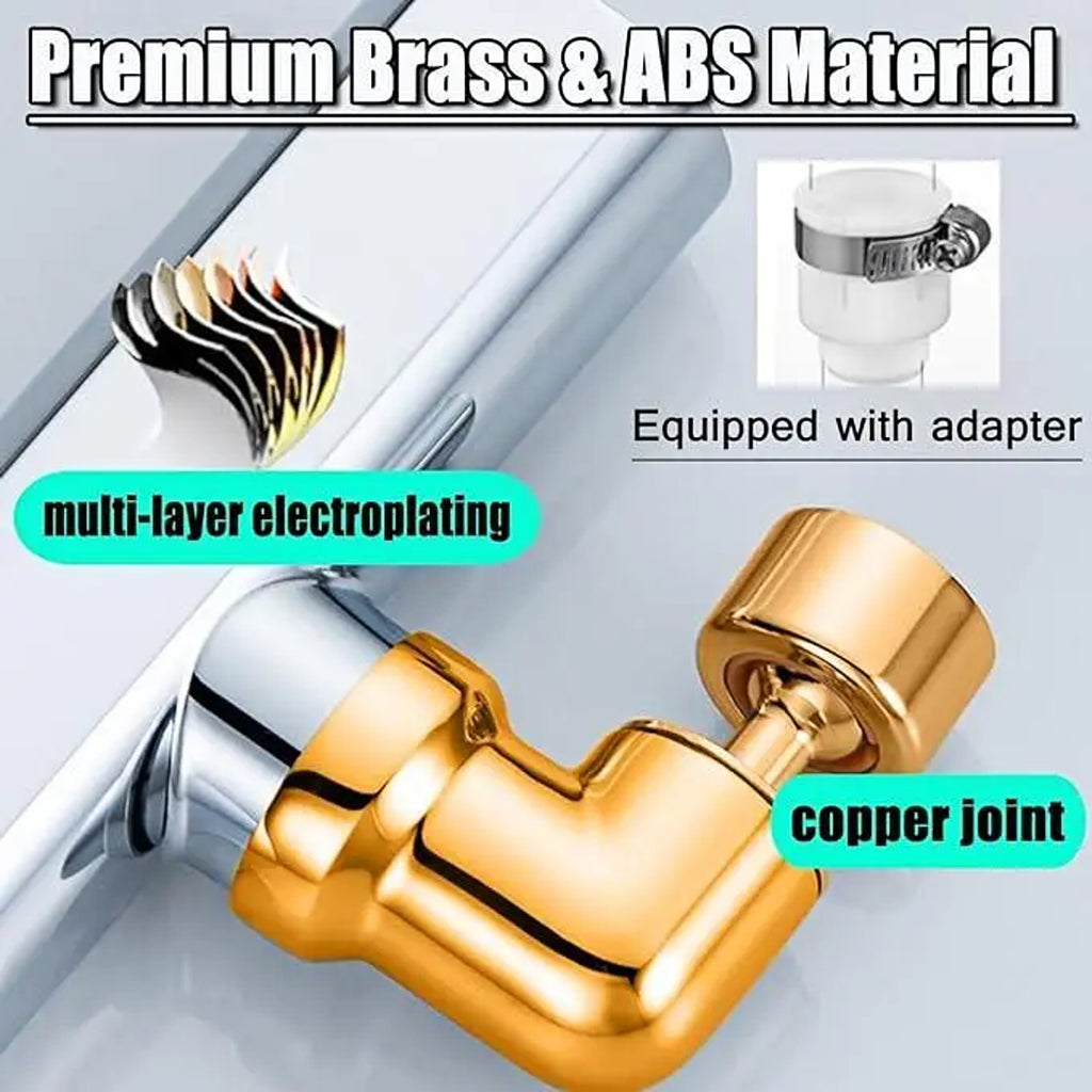 3 in 1 - 360� Waterfall Kitchen Faucet, Touch Faucet, Extender for Kitchen Sink