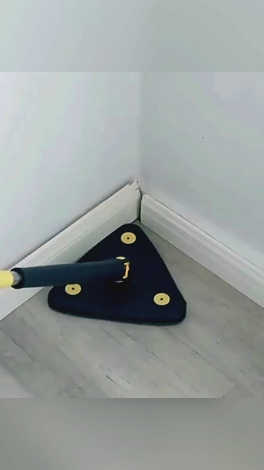 Blue Squeezing Triangle Cleaning Mop